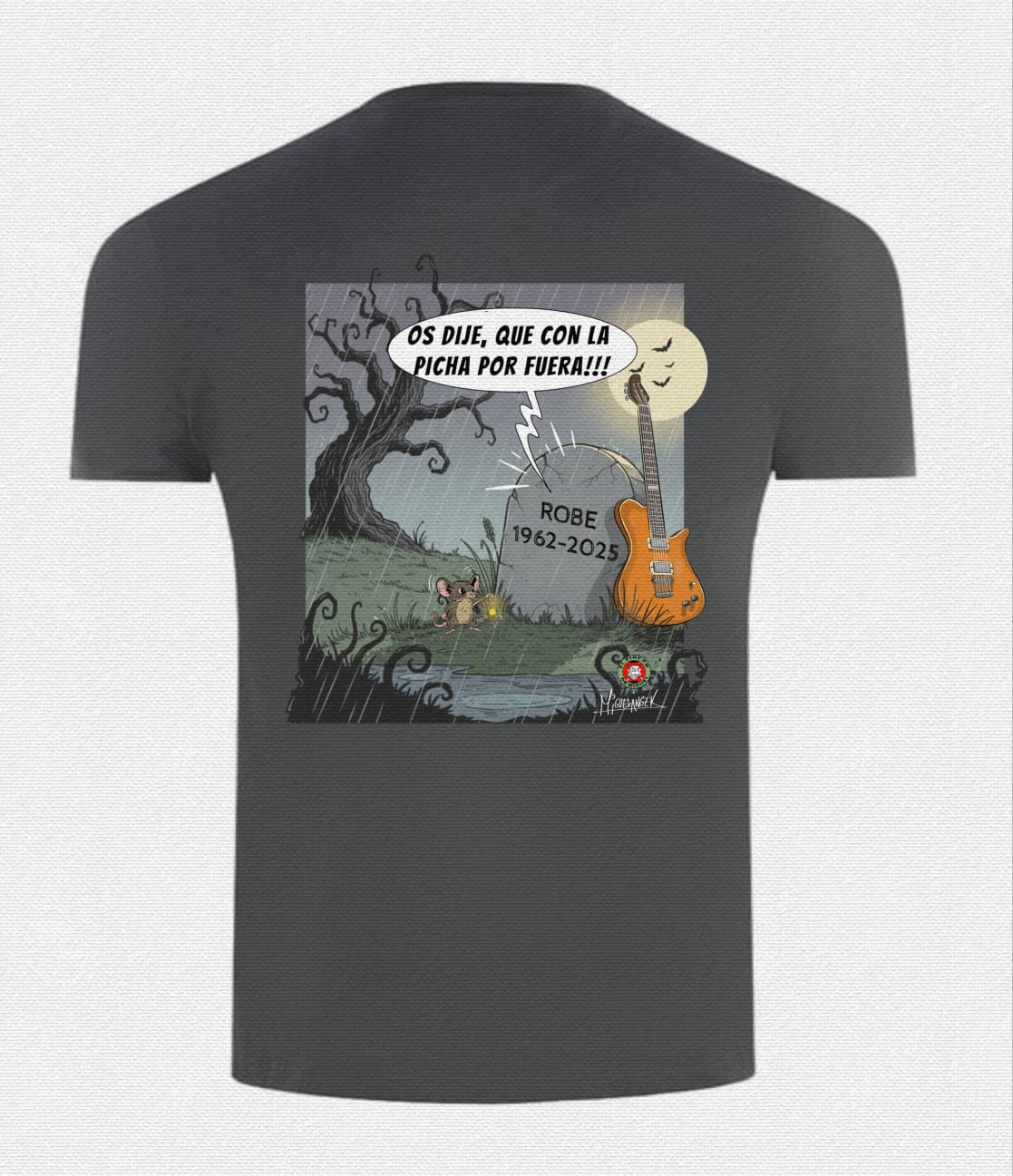 Camiseta Extremoduro Adulto – Ilustración original inspirada en Robe