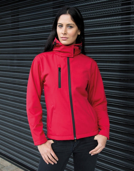 Chaqueta SoftShell "MUJER" con capucha - RONCONES Y SONAJAS