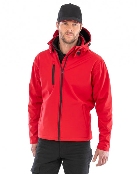 Chaqueta SoftShell "MIXTA" con capucha - RONCONES Y SONAJAS