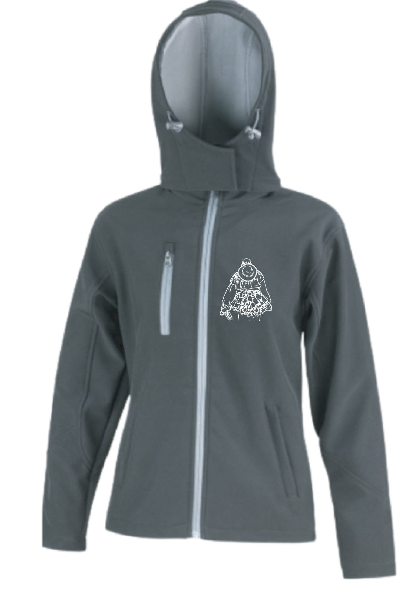 Chaqueta SoftShell "MUJER" CON capucha - "ANTRUEJOS"
